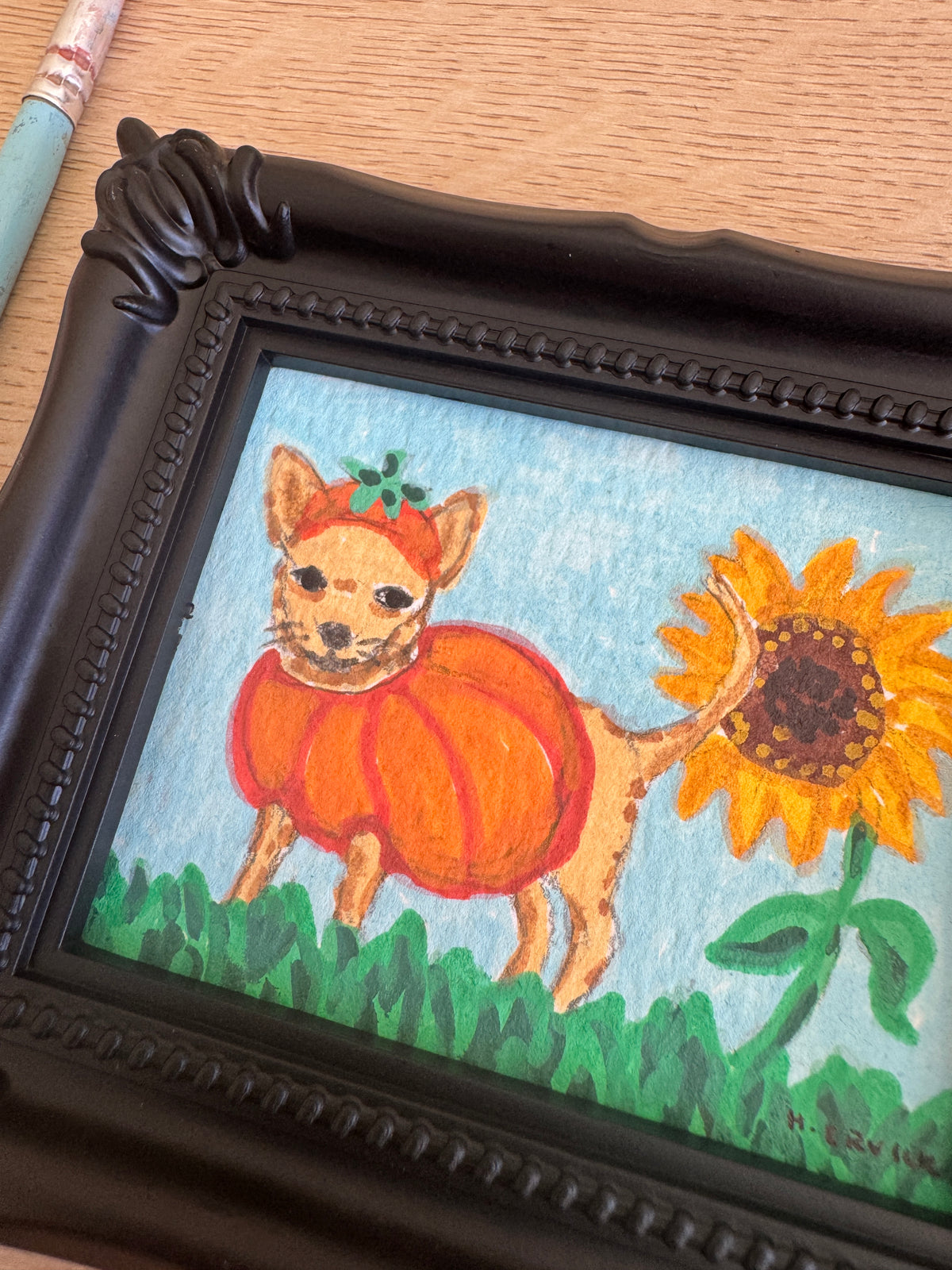 Day 5: Tiny Chihuahua Original Spooky Cutie