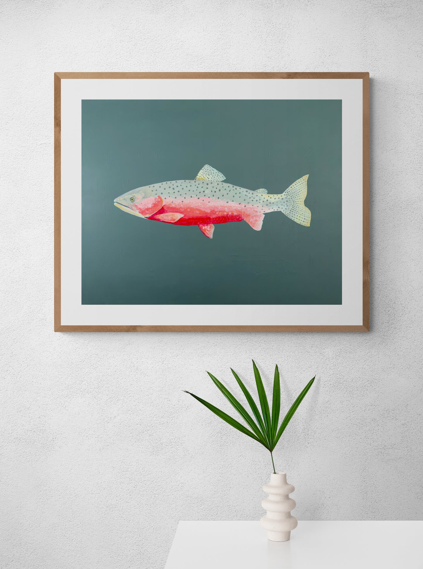 "Carl the Cutthroat Trout" Fine Art Print