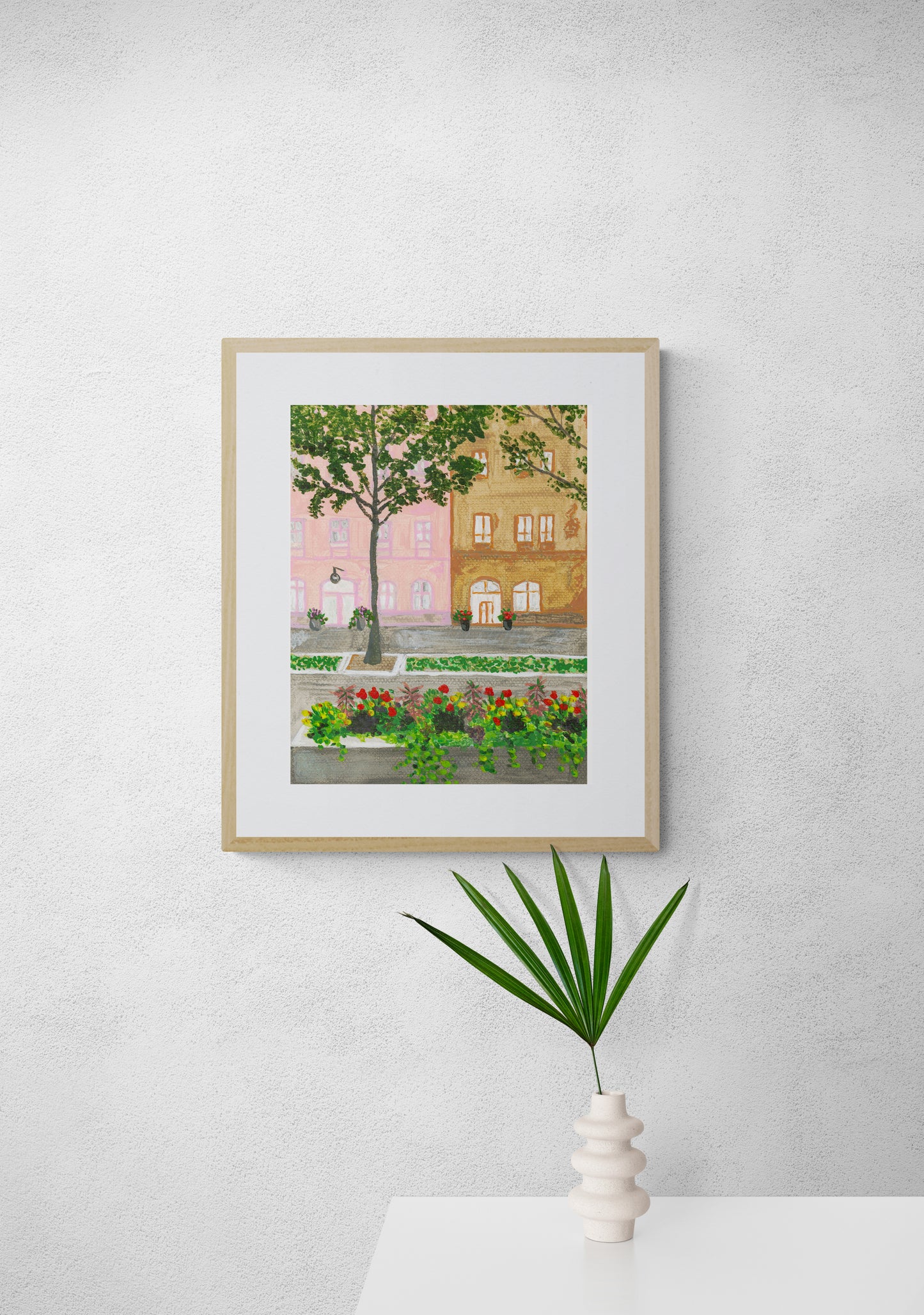 "Oslo Buildings" Art Print