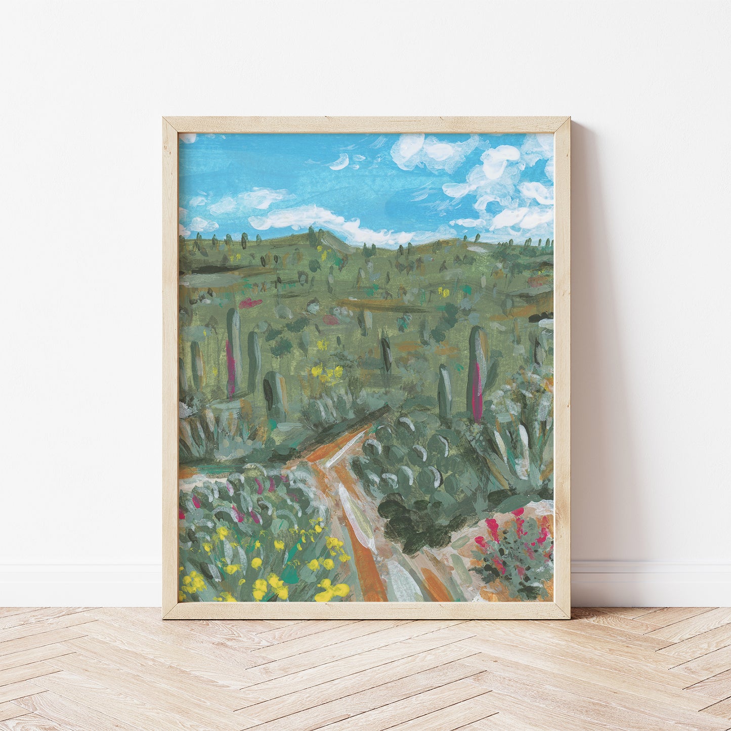 "Arizona Saguaros" Fine Art Print