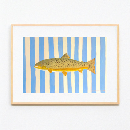 "Bob the Brown Trout" Fine Art Print