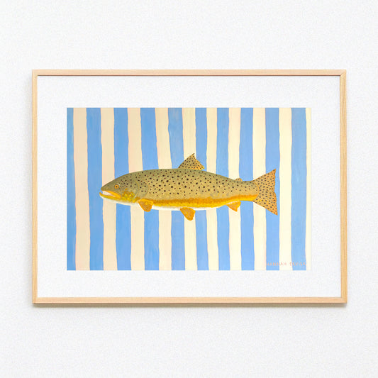 "Bob the Brown Trout" Fine Art Print