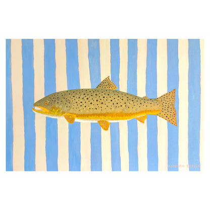 "Bob the Brown Trout" Fine Art Print