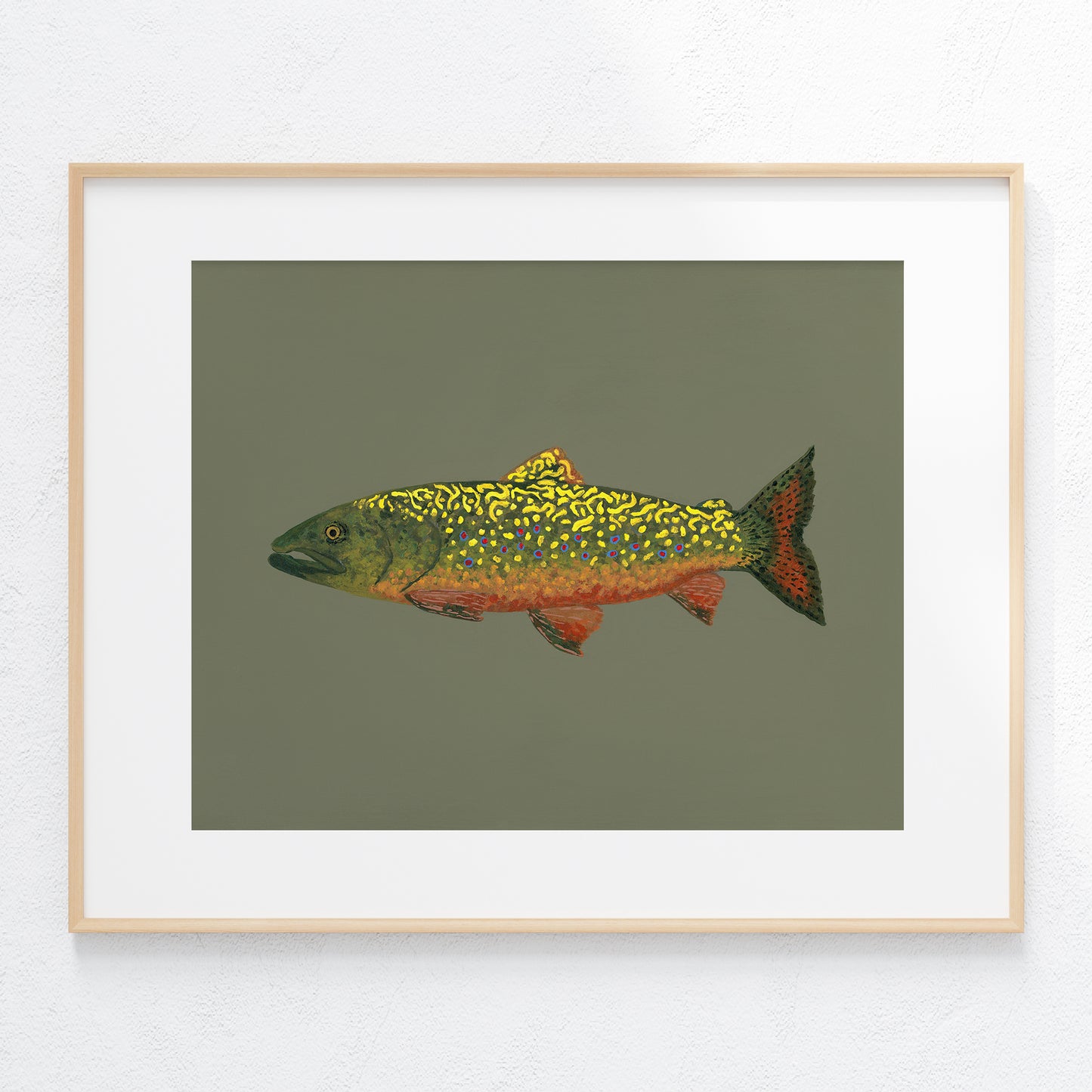 "Brook Trout" Fine Art Print