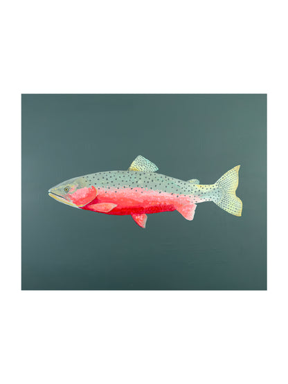 "Carl the Cutthroat Trout" Fine Art Print