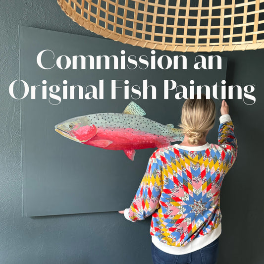 RESERVED FOR CAT - Commission an Original Fish Painting