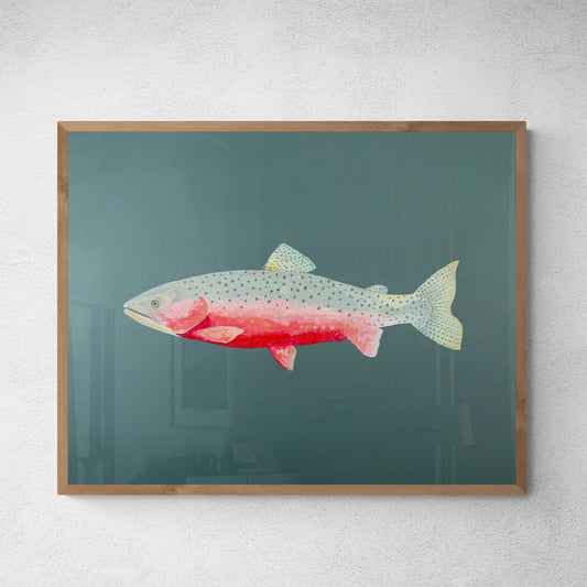 "Carl the Cutthroat Trout" Fine Art Print