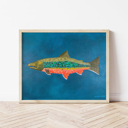 "Dolly Varden Trout - An Ode to Alaska" Fine Art Print
