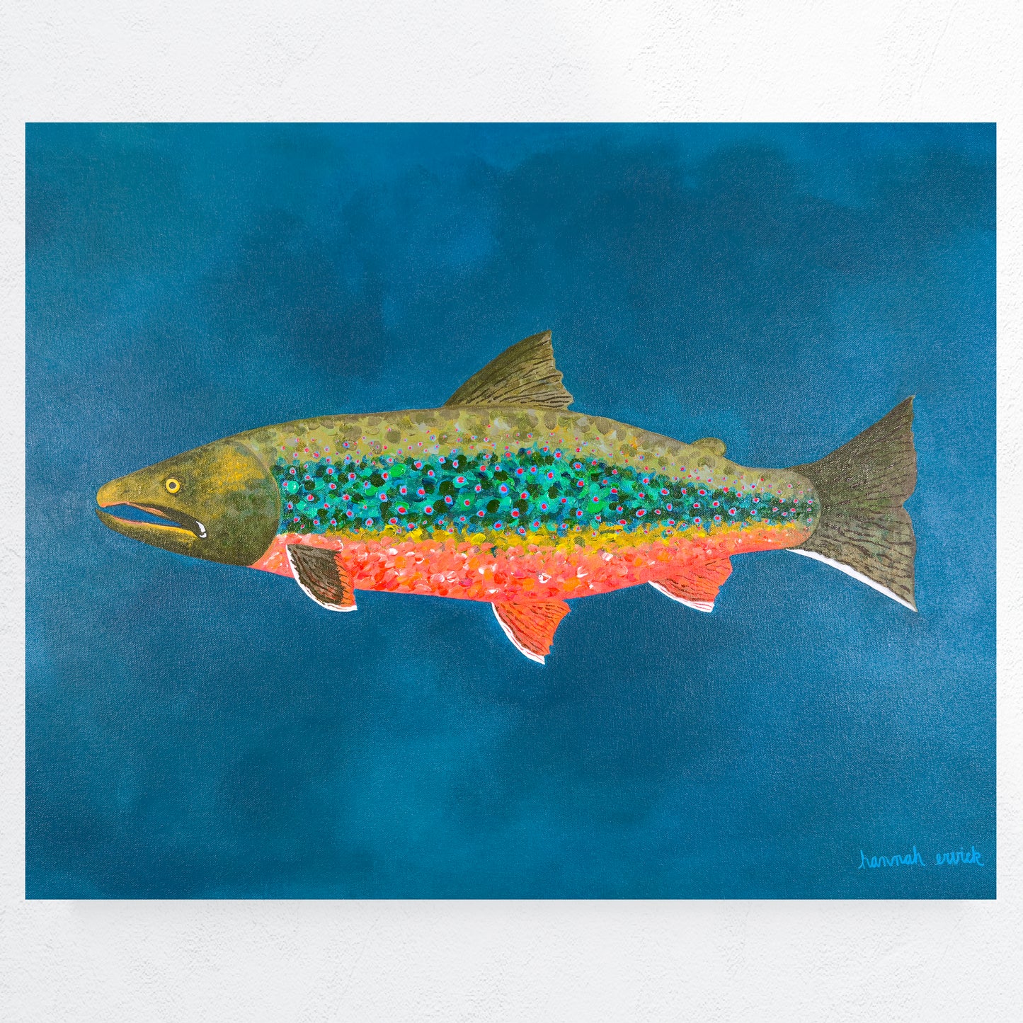 "Dolly Varden Trout - An Ode to Alaska" Fine Art Print