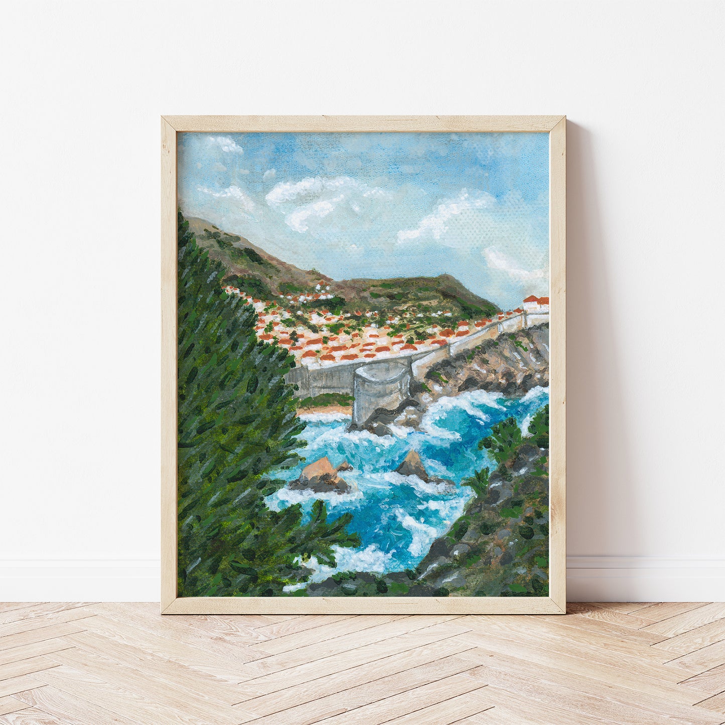 "Dubrovnik Harbor" Fine Art Print