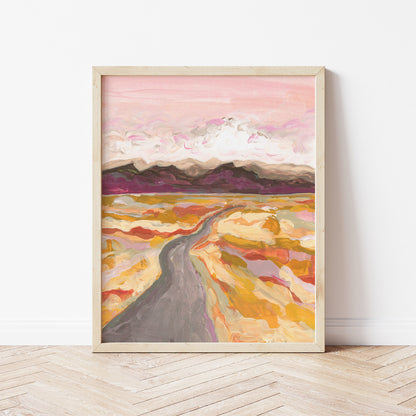 "Front Range Pink" Fine Art Print