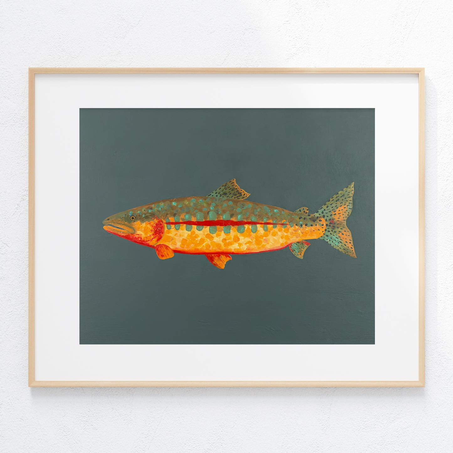 "Gary the Golden Trout" Fine Art Print
