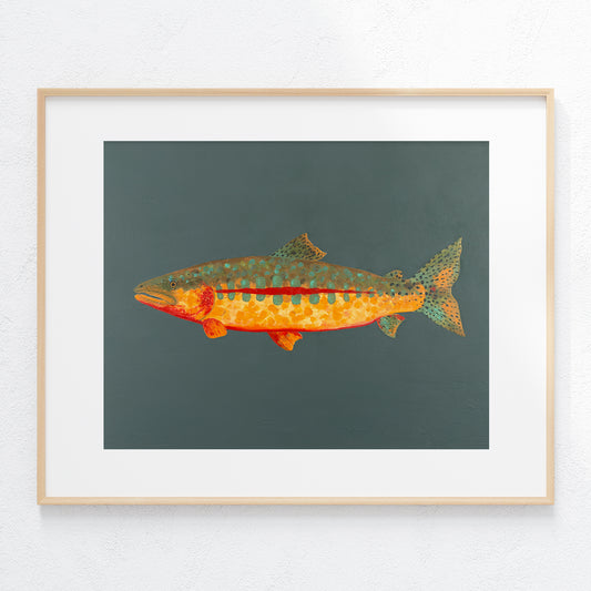 "Gary the Golden Trout" Fine Art Print