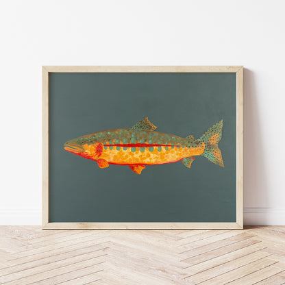 "Gary the Golden Trout" Fine Art Print