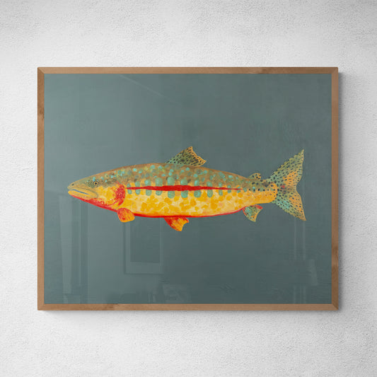 "Gary the Golden Trout" Fine Art Print