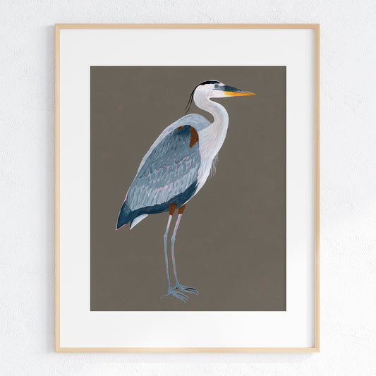Great Blue Heron Fine Art Print