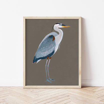 Great Blue Heron Fine Art Print