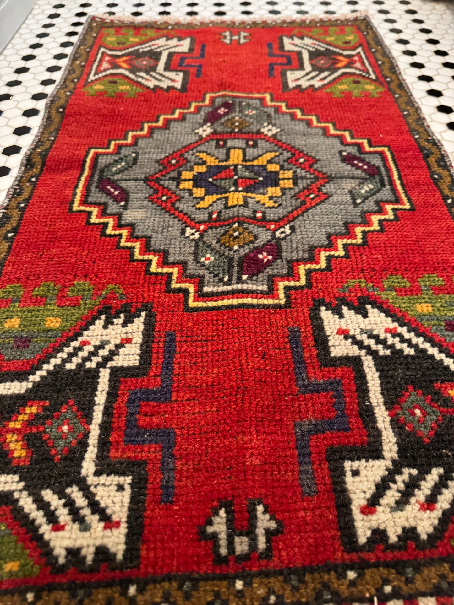 Vintage Turkish Rug 018 | 2'10 x 1'7