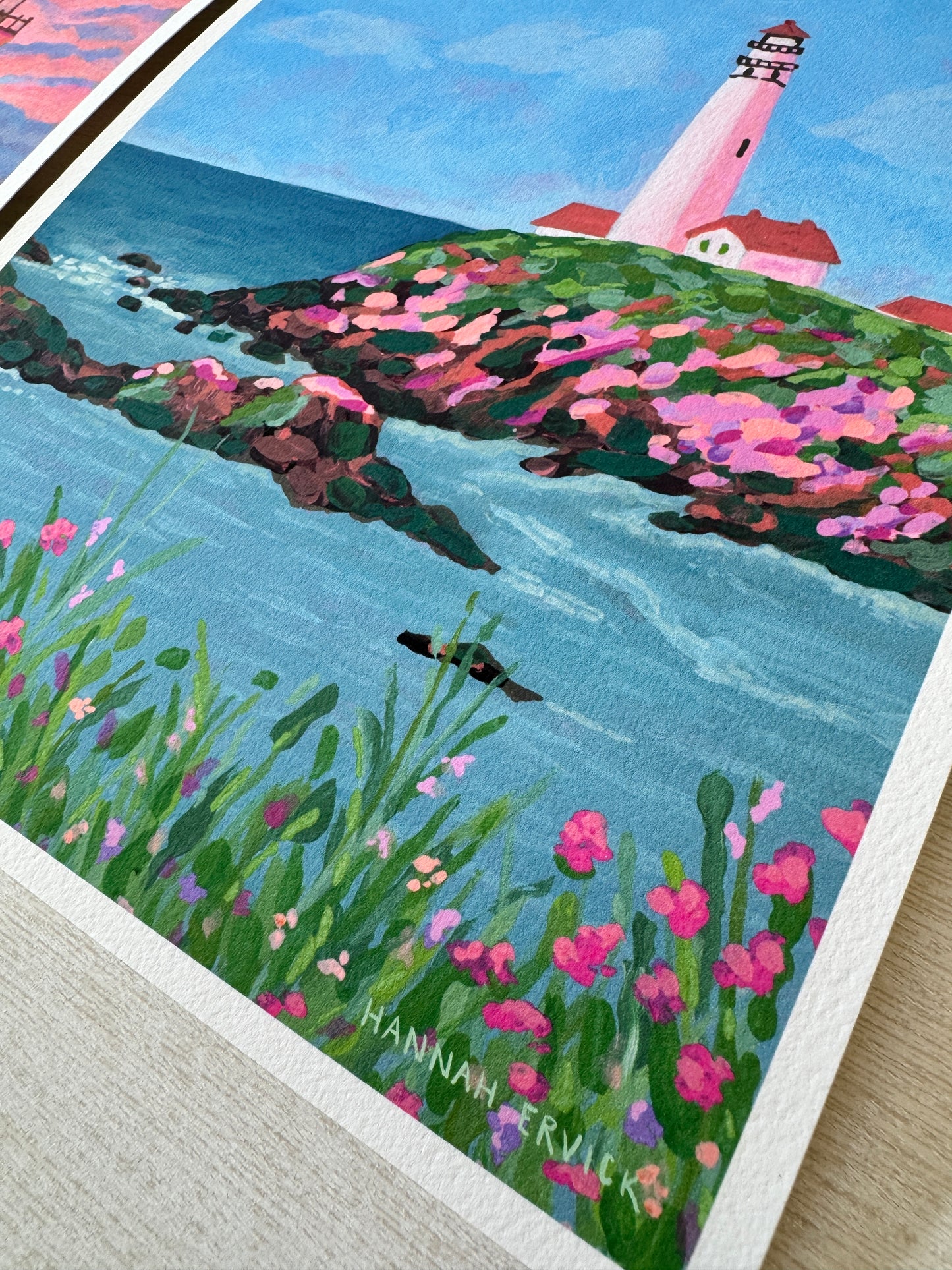 "Still Waters Steady Light" - Lighthouse Fine Art Print - Stories from the Shore Collection