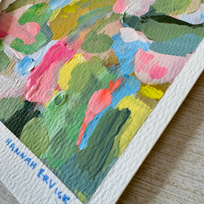 2 ORIGINAL PAINTINGS Set - Two Colorful Abstract Paintings - "Childlike Wonder" and "Finding Your Light."