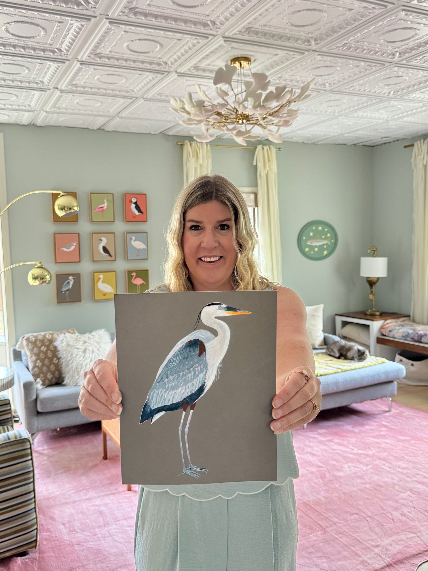 Great Blue Heron Fine Art Print