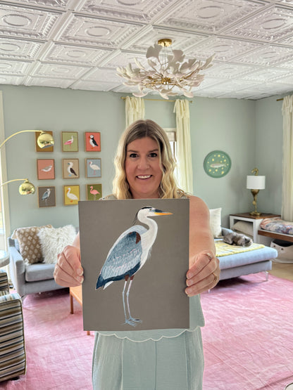 Great Blue Heron Fine Art Print