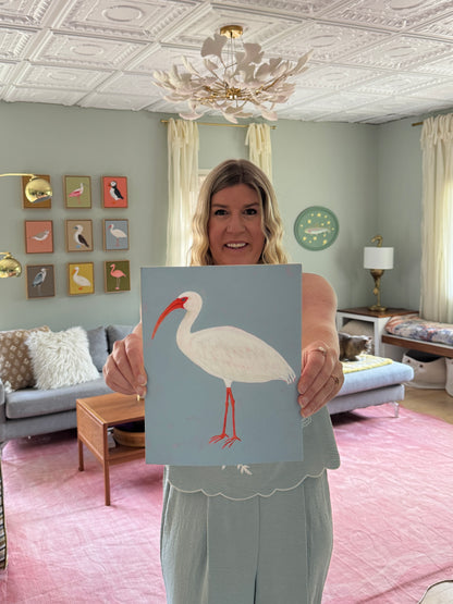 White Ibis Fine Art Print