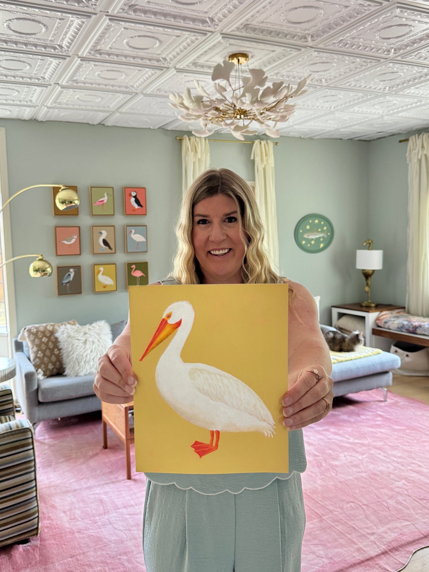 American White Pelican Fine Art Print