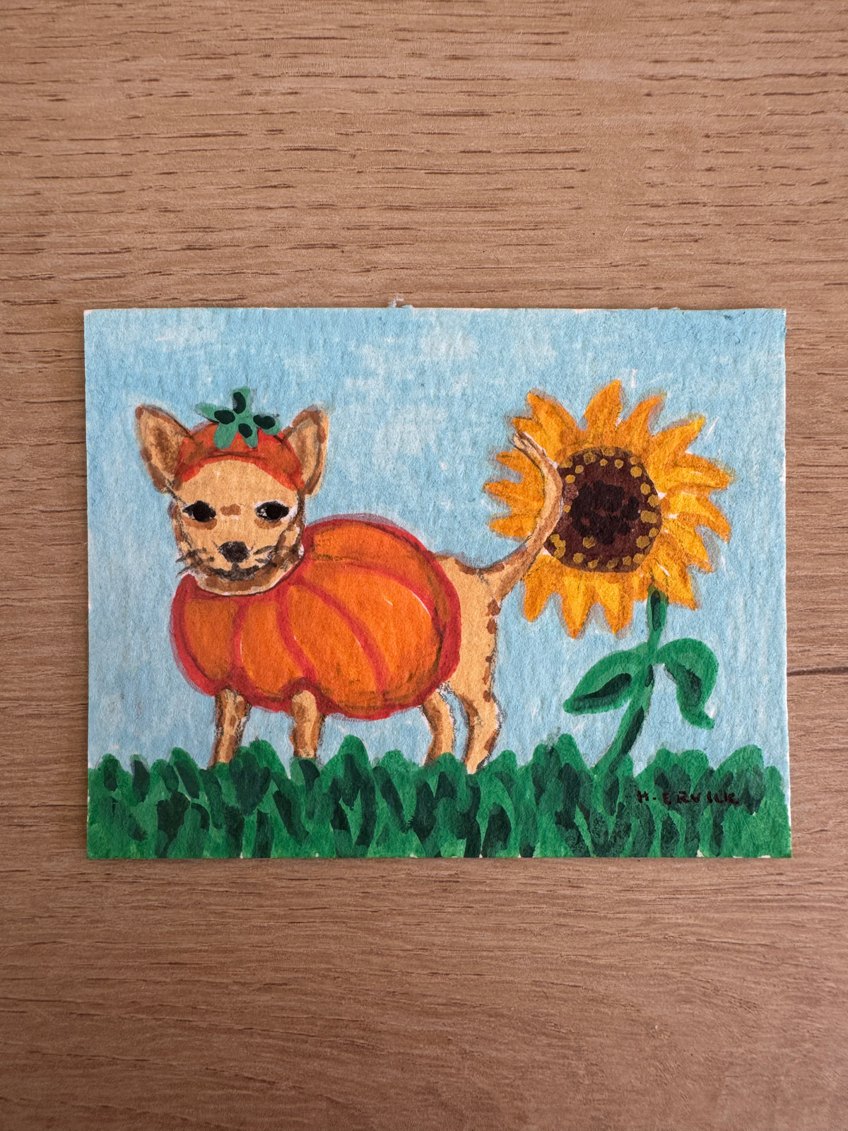 Day 5: Tiny Chihuahua Original Spooky Cutie