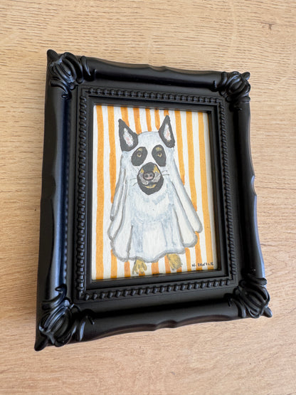 Day 3: Ghost Puppy Tiny Original Spooky Cutie