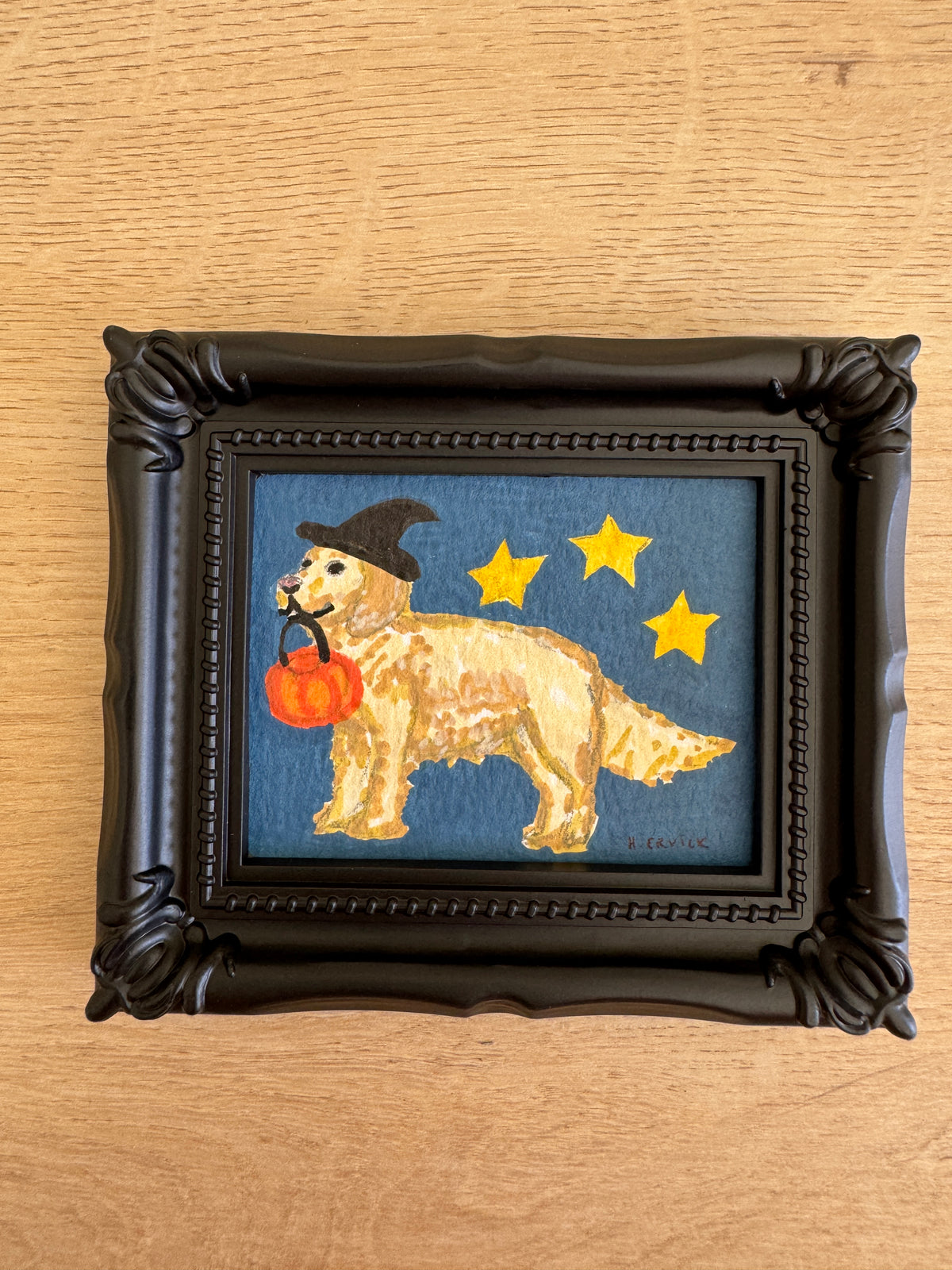 Day 1: Trick or Treat Golden Retriever Tiny Original Spooky Cutie
