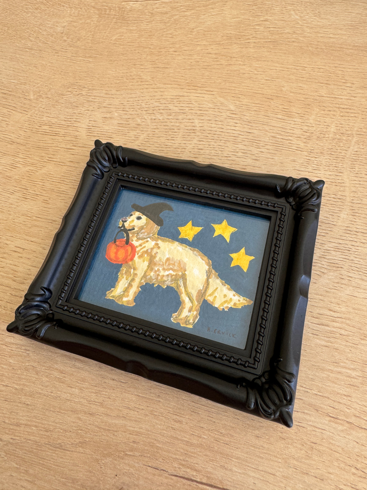 Day 1: Trick or Treat Golden Retriever Tiny Original Spooky Cutie