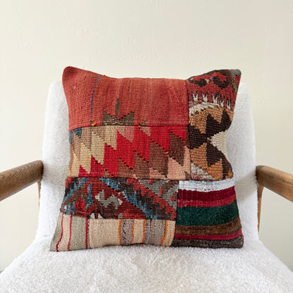 Kilim Throw Pillow 001 | 16" x 16"