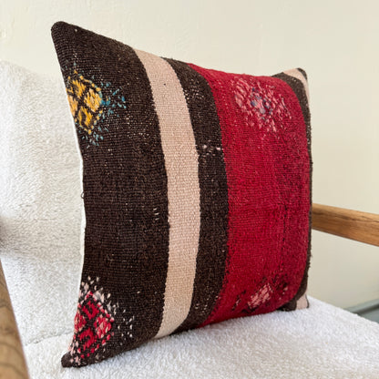 Kilim Throw Pillow 004 | "16 x 16"