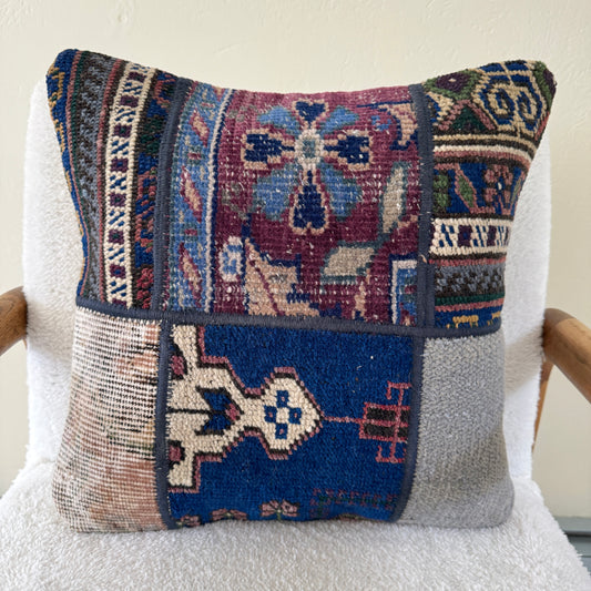 Kilim Throw Pillow 006 | 16" x 16"