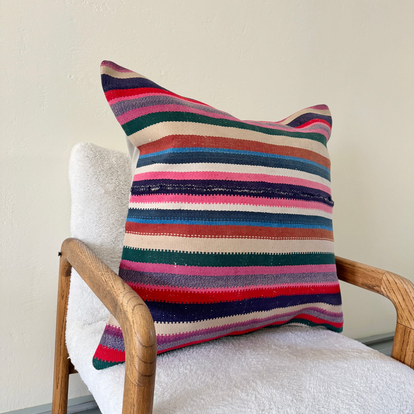 Kilim Throw Pillow 013 | 24" x 24"