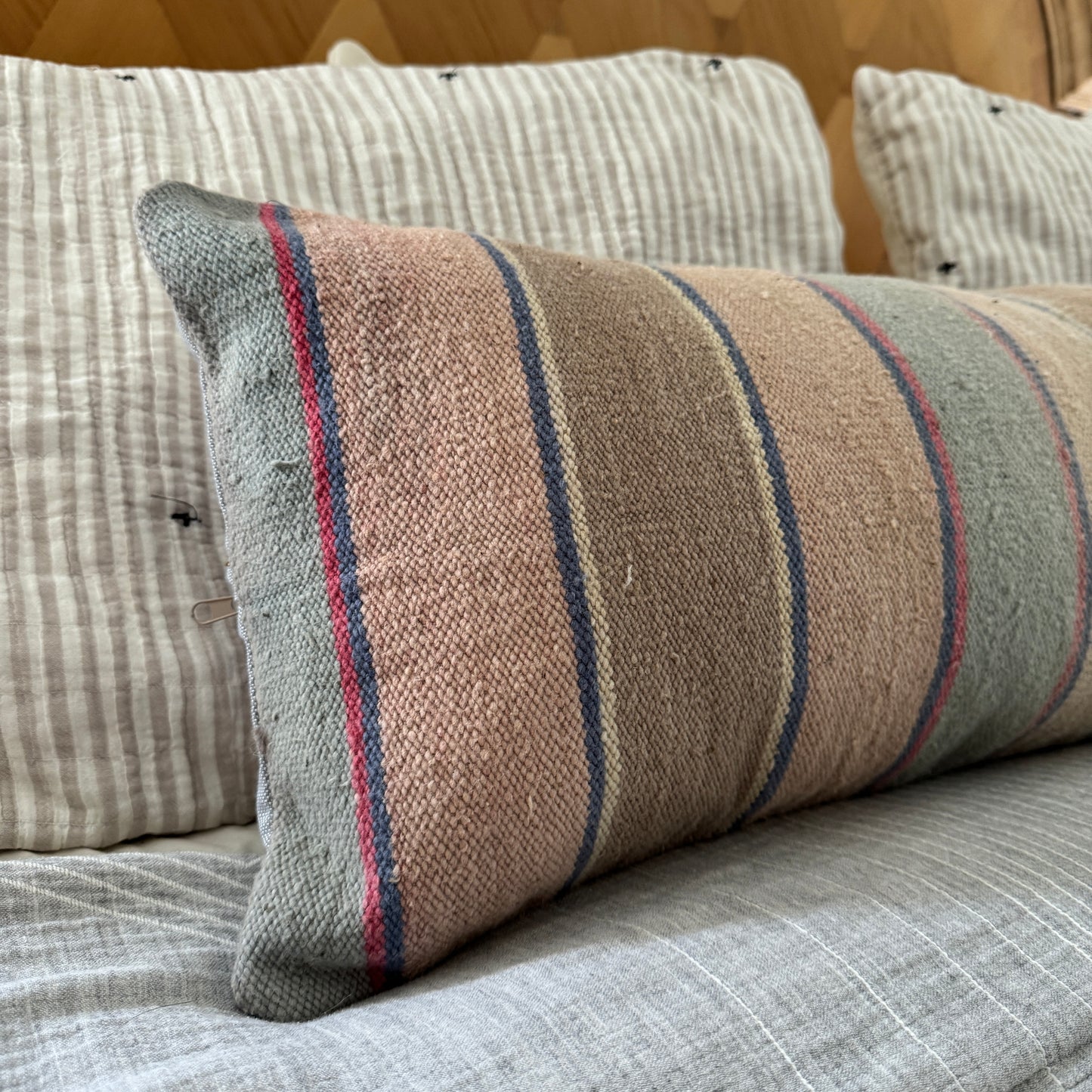 Kilim Lumbar Pillow 018 | 12" x 36"