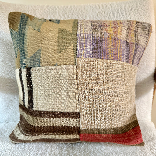 Kilim Throw Pillow 030 | 14 x 14"