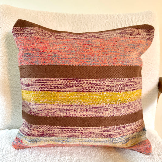 Kilim Throw Pillow 032 | 14 x 14"