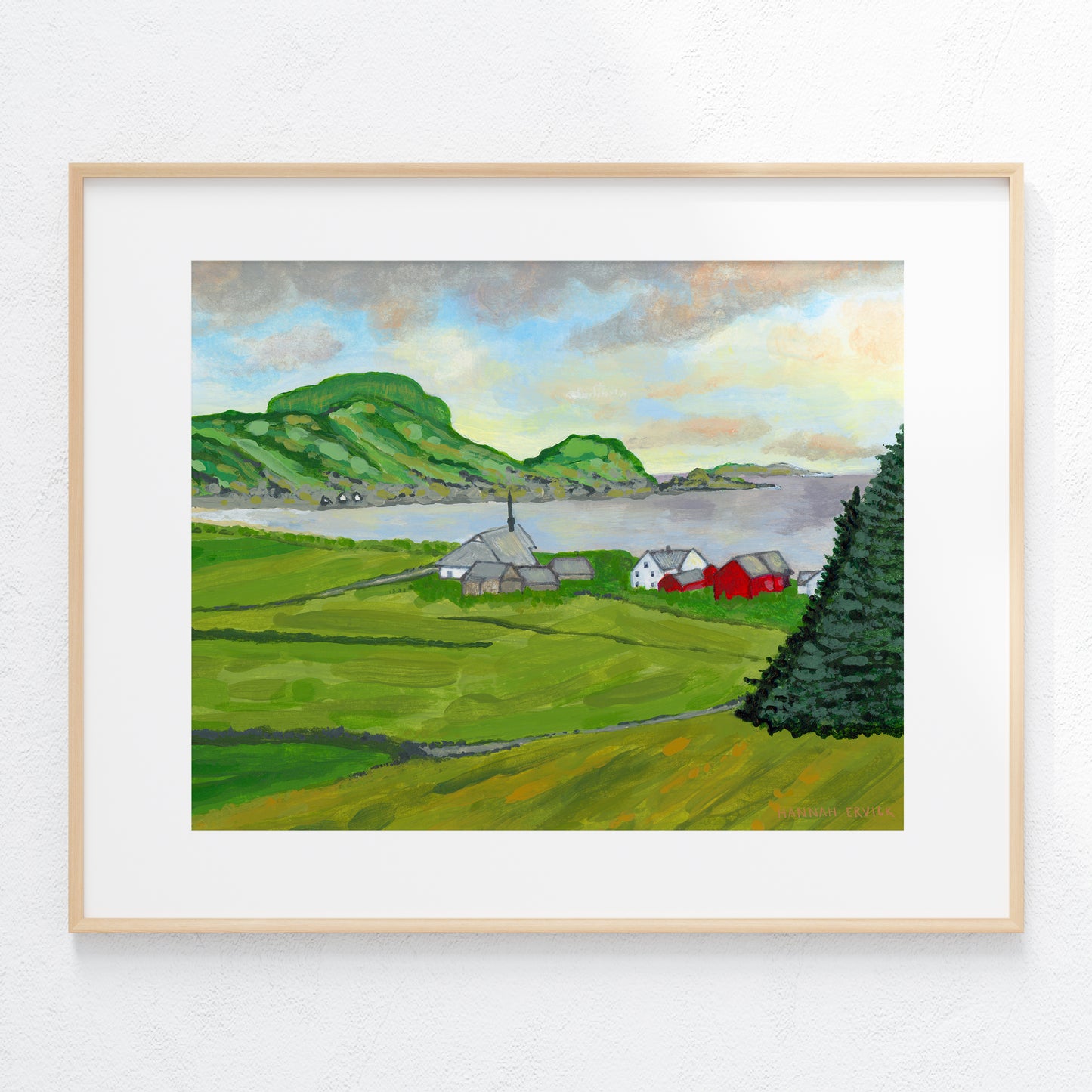 "Norway Glow" Fine Art Print
