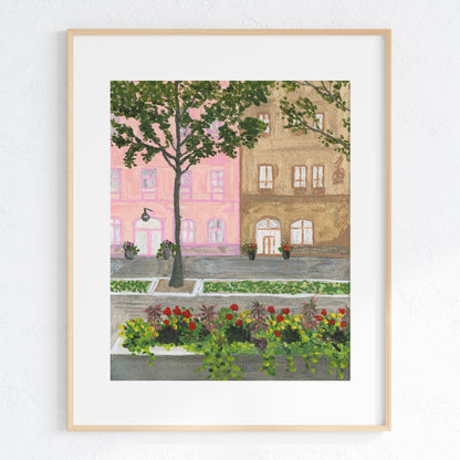 "Oslo Buildings" Fine Art Print
