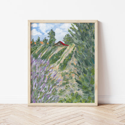 "Palisade Lavender" Art Print