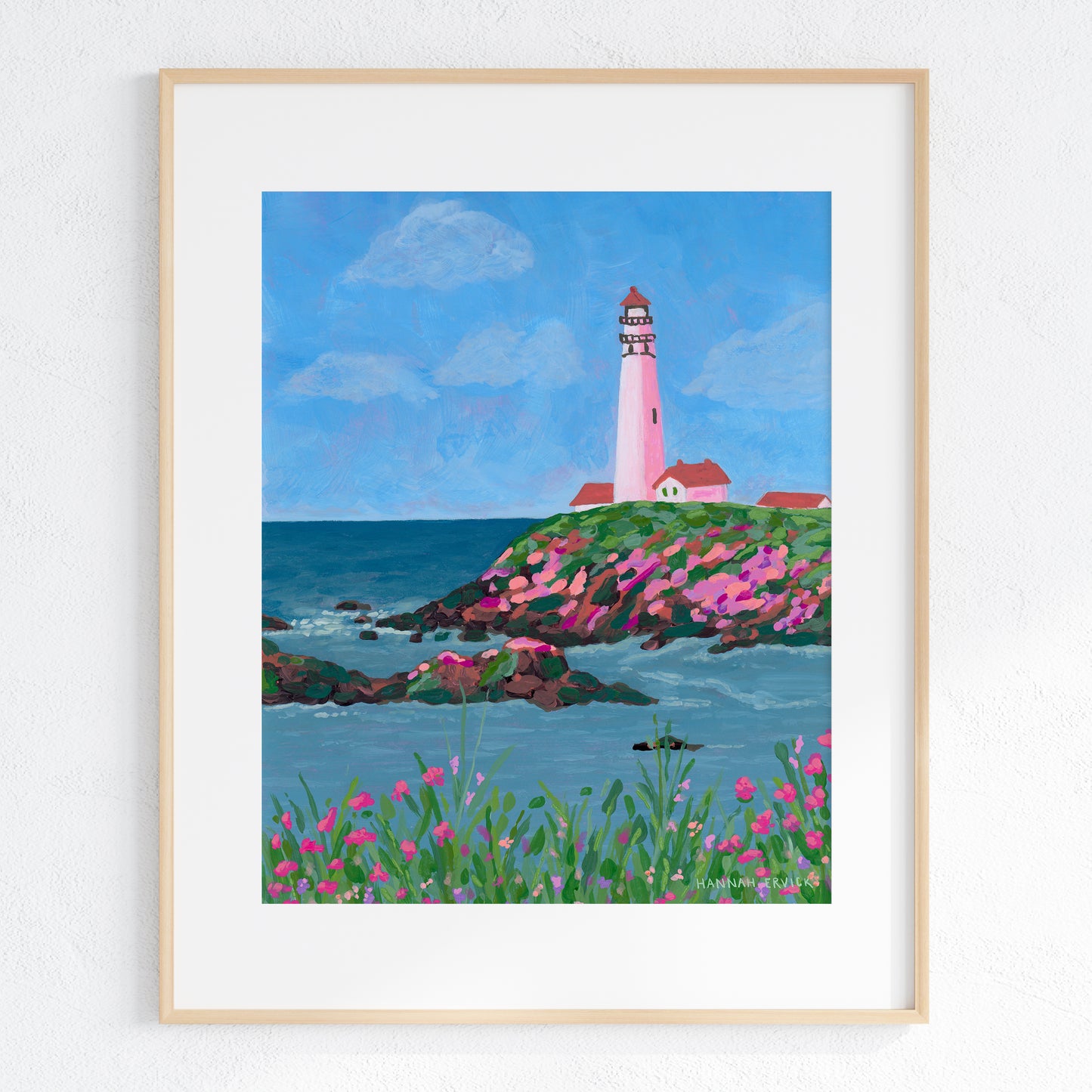 "Still Waters Steady Light" - Lighthouse Fine Art Print - Stories from the Shore Collection