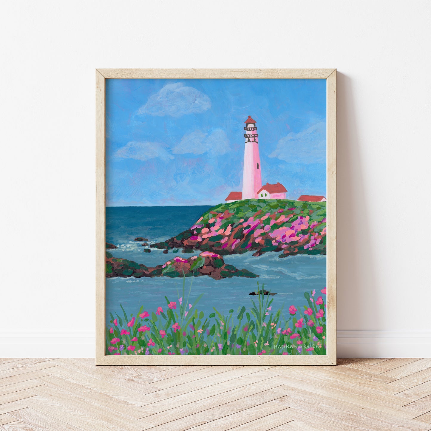 "Still Waters Steady Light" - Lighthouse Fine Art Print - Stories from the Shore Collection