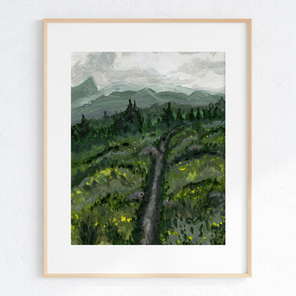 "Vail Trails" Fine Art Print