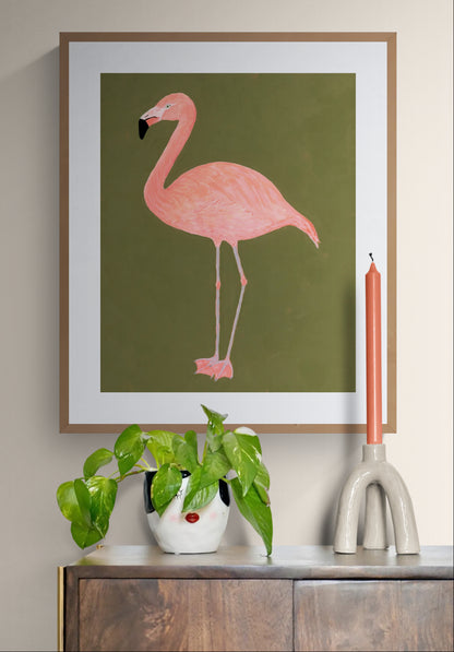 Flamingo Fine Art Print
