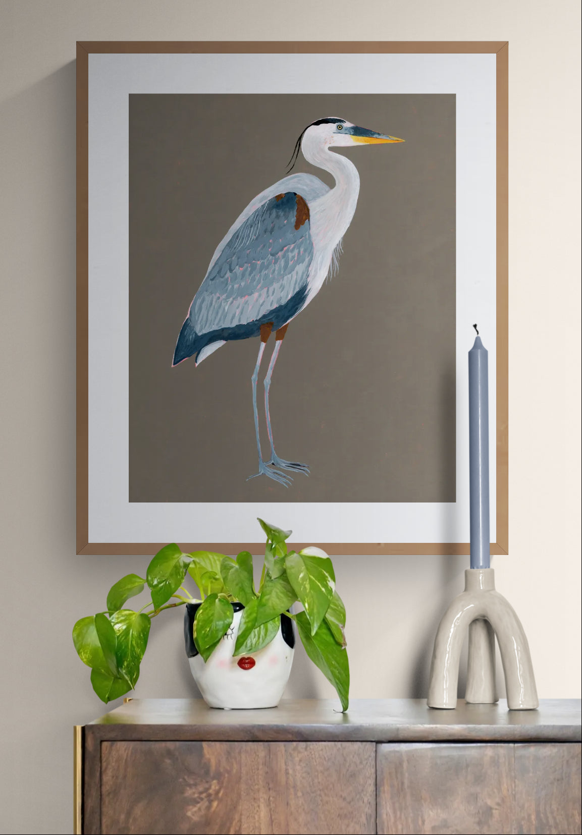 Great Blue Heron Fine Art Print