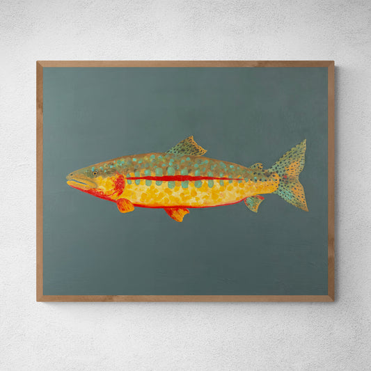"Gary the Golden Trout" Fine Art Print
