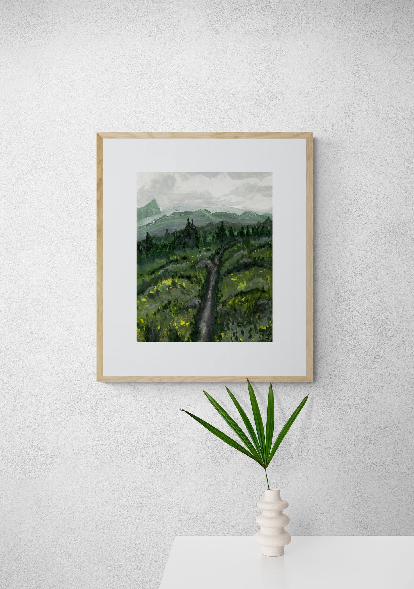 "Vail Trails" Art Print