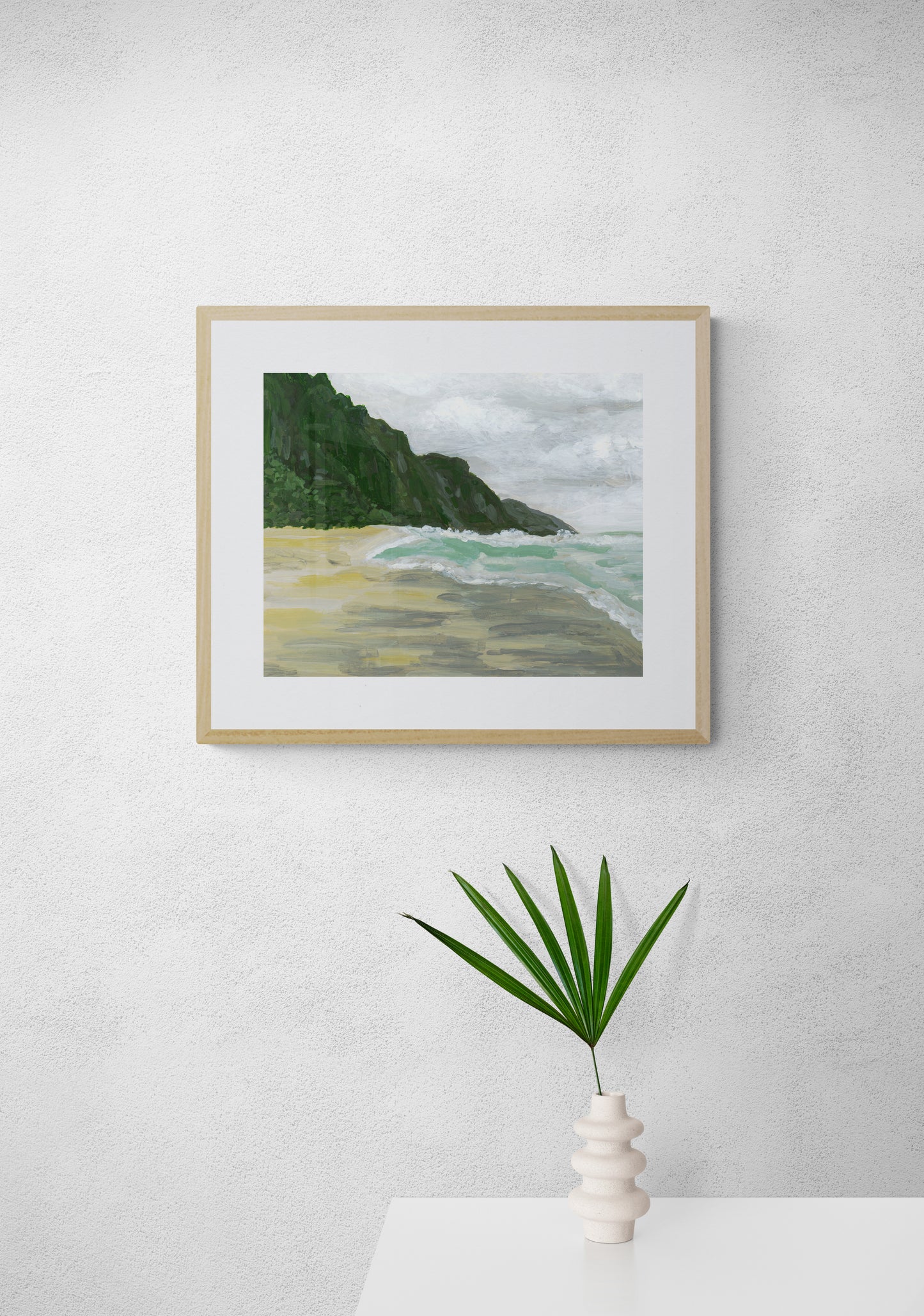 "Kauai Cliffs" Art Print